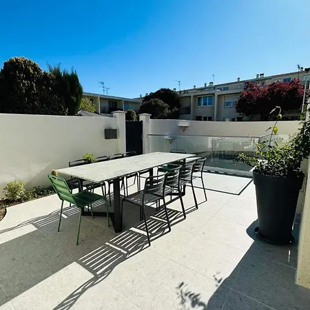 Villa Calme Avec Piscine, Center Montpellier